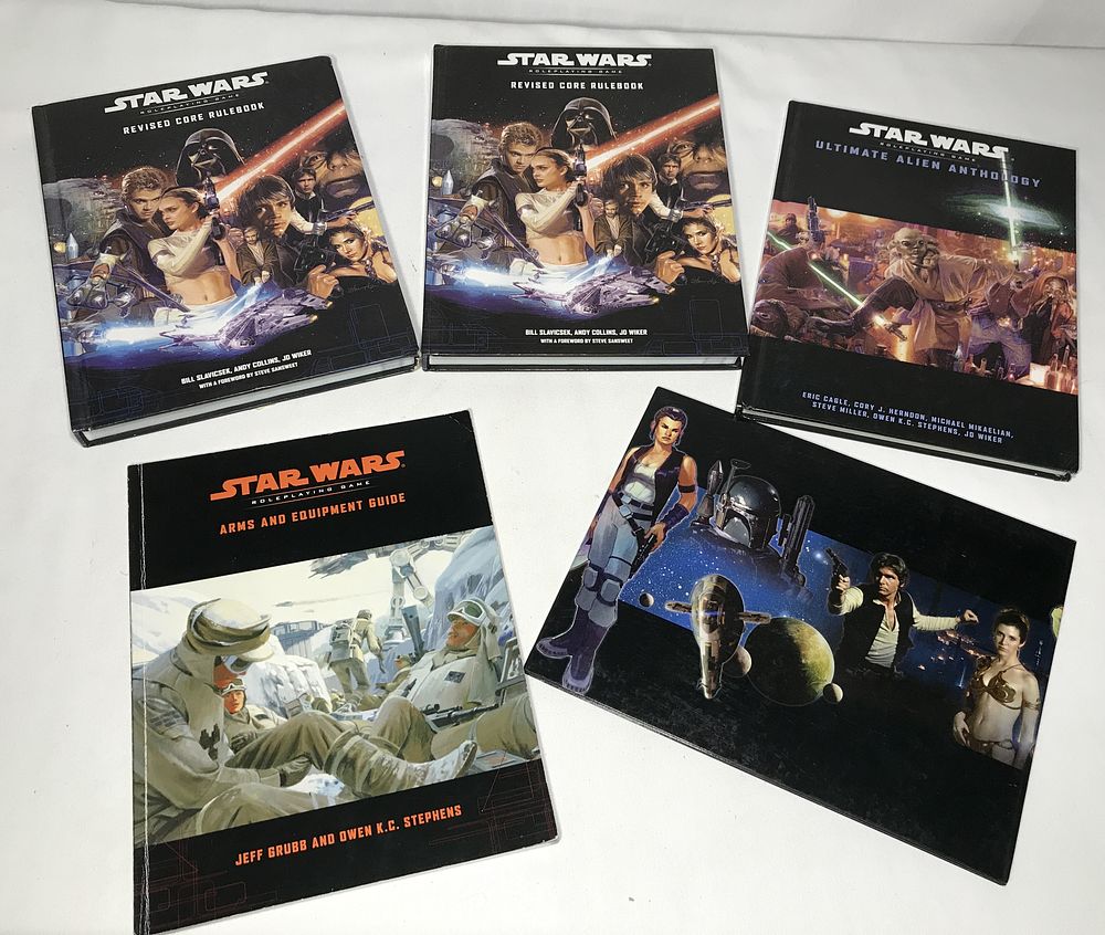 Lot 329: Star Wars Roleplaying Game Saga Edition Set
