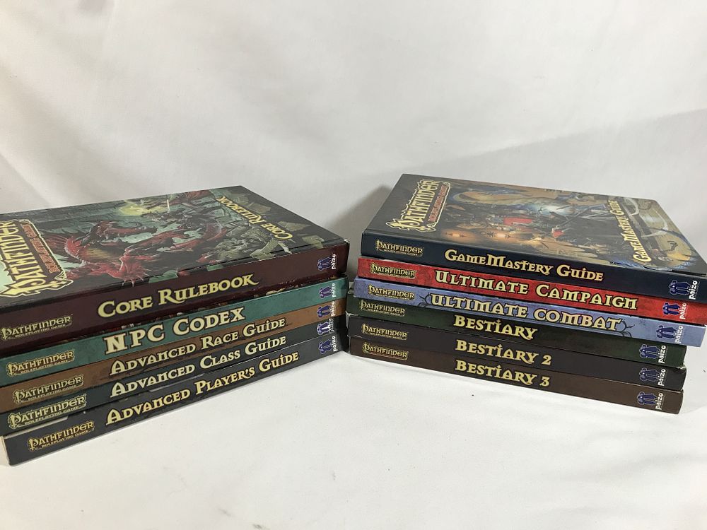 Lot 329a: PATHFINDER Roleplaying Game Collection
