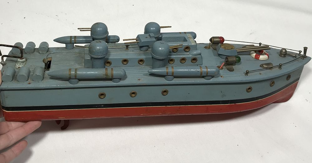 Lot 368: Vintage Torpedo Boat