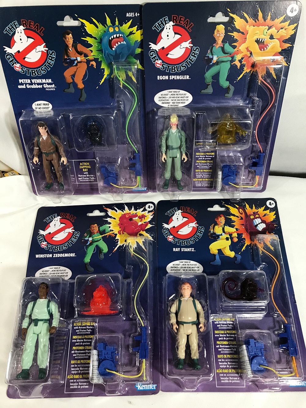 Lot 371a: The Real Ghostbusters 2020 All 4 New in box