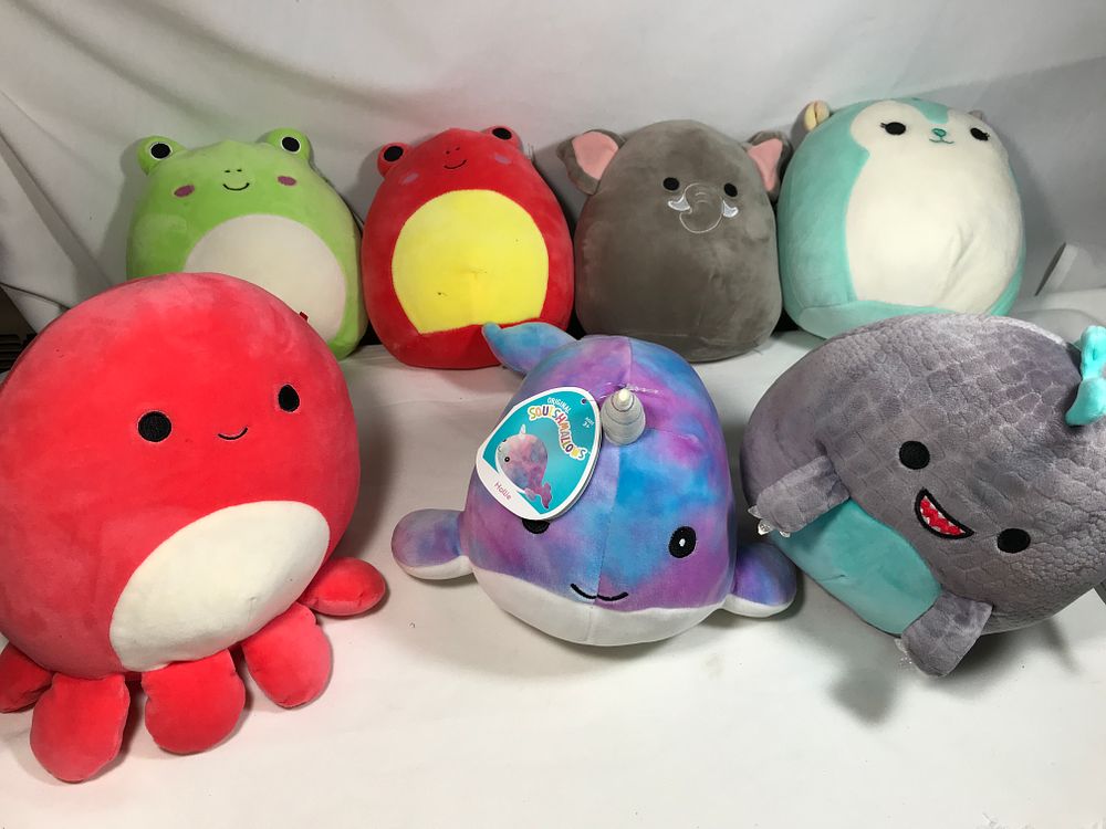 Lot 376: Original Squishmallow Collection (7)
