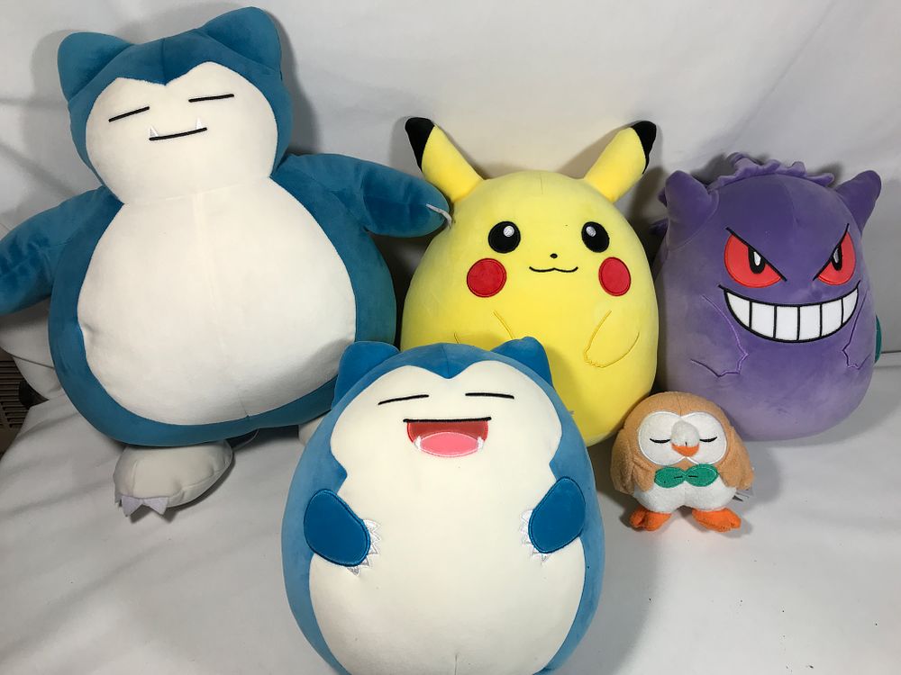 Lot 383a: Pokémon Stuffed Toy Collection (5)