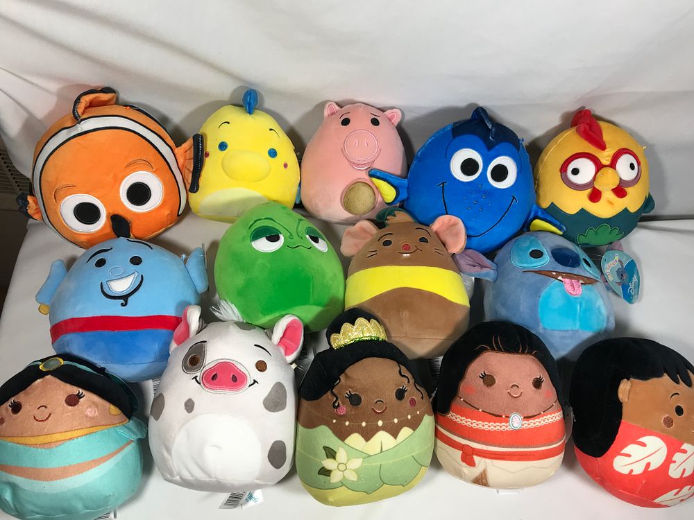 Lot 384: Disney & Pixar Squishmallow Collection (14)