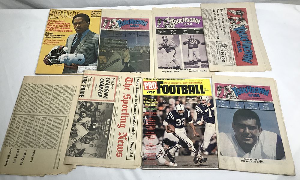 Lot 391: Vintage Sports Magazines