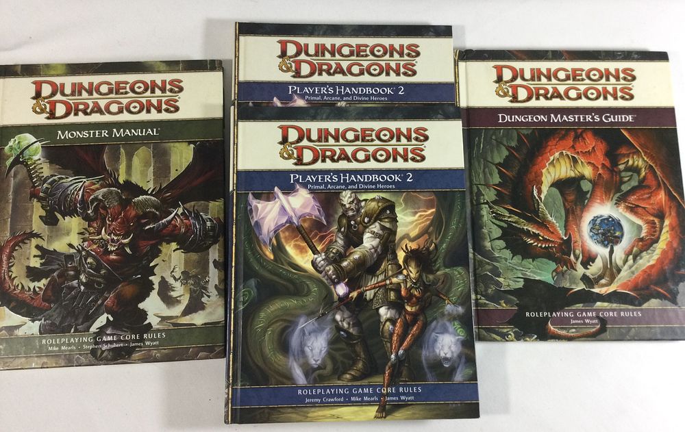 Lot 329e: Dungeons & Dragons 4th Edition Books (4)