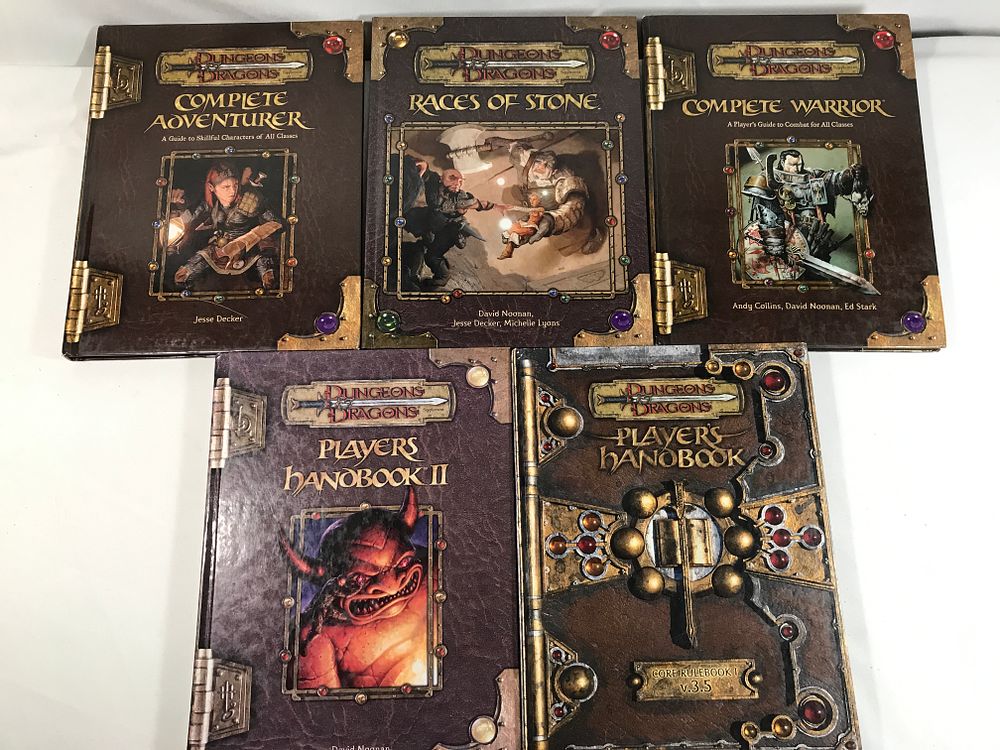 Lot 329f: Dungeons & Dragons Version 3.5 Collection