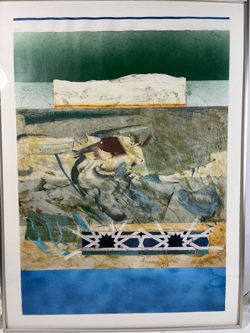 Lot 1247: Robert Freeland EARTHSCAPE Mixed Media