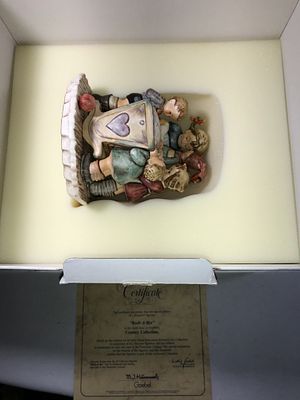 Hummel Rock-A-Bye in original box. With certificate