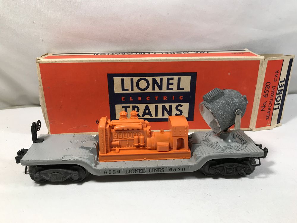 Lot 188a: Lionel No. 6520 Searchlight Car in org box