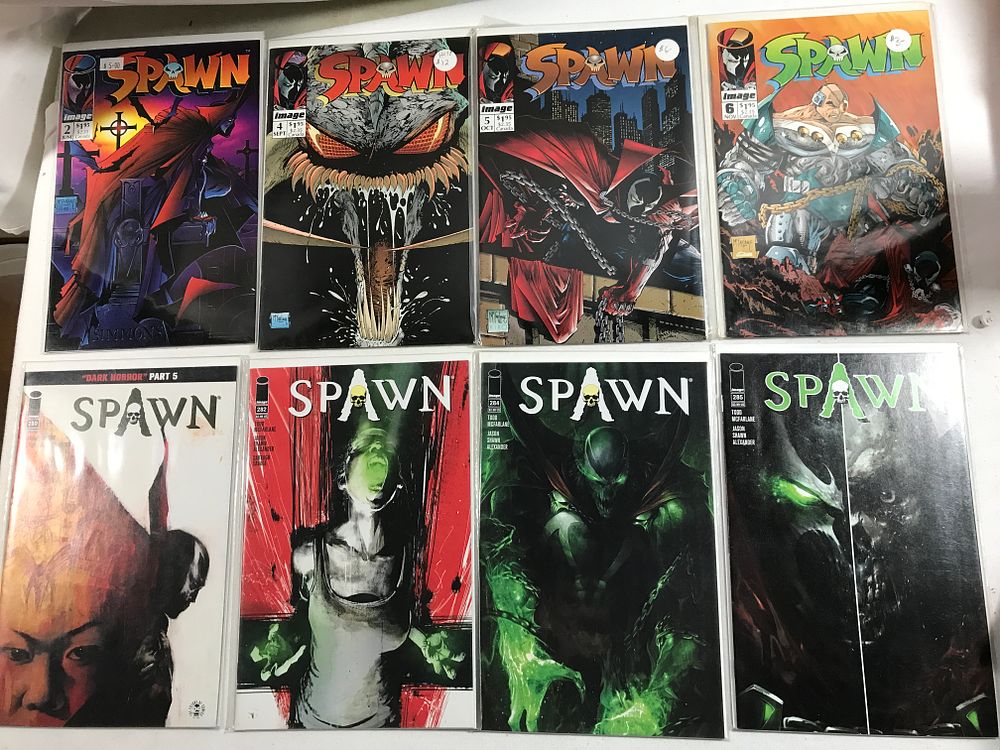 Lot 287: Spawn Comic Book Collection