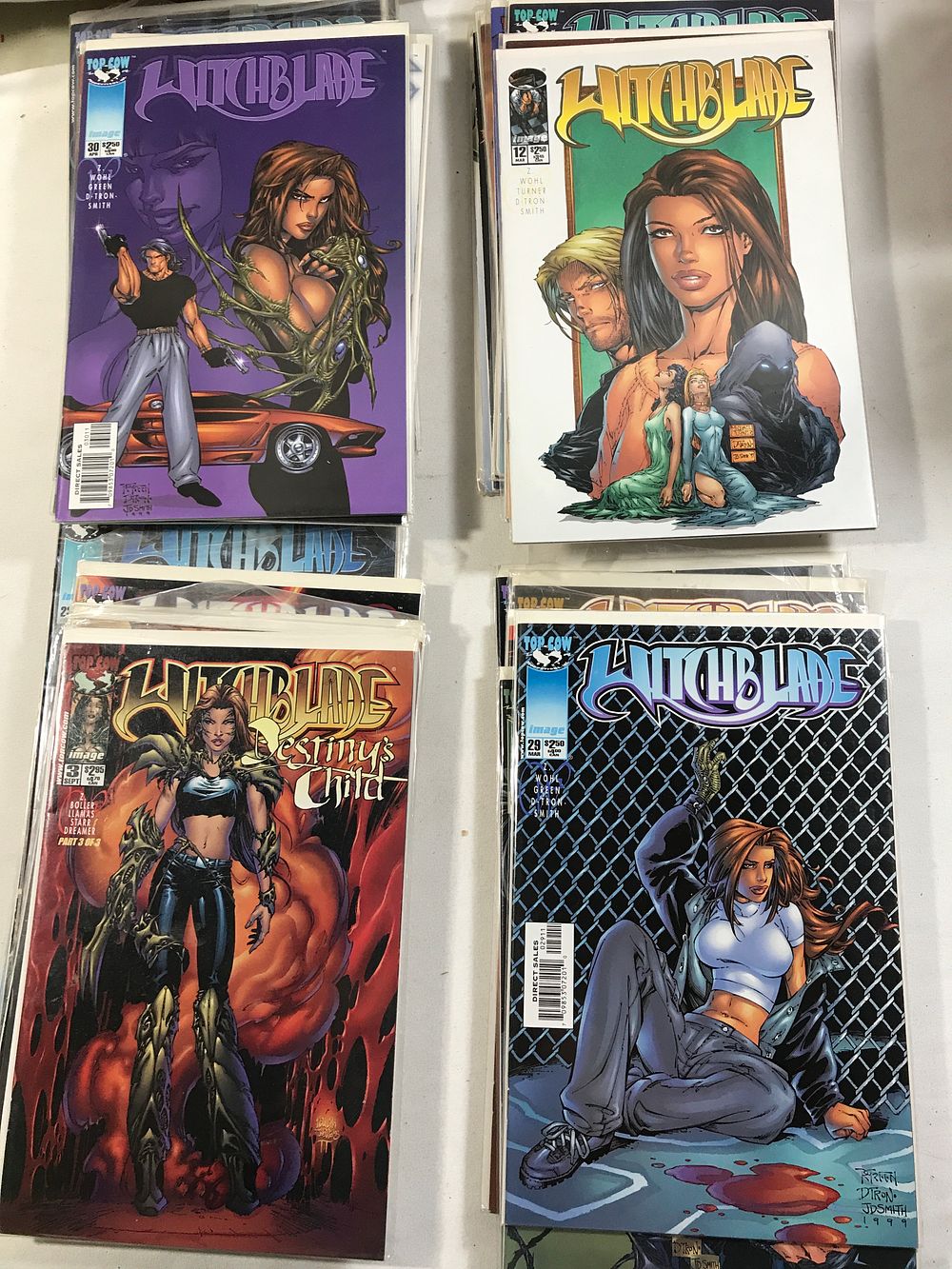Lot 293: Witchblade Large Comic Book Collection