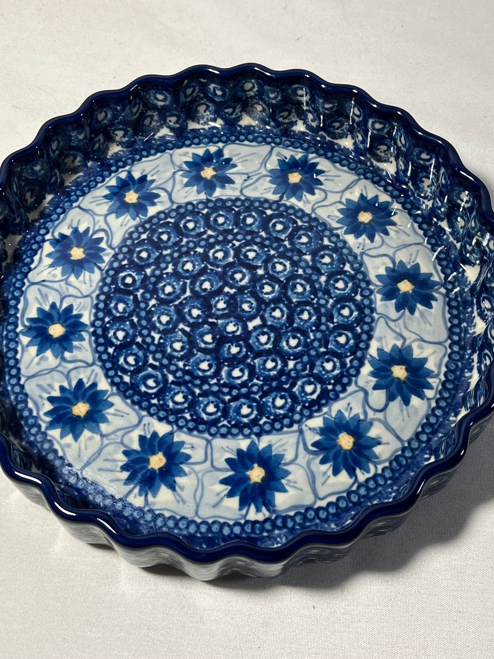 Lot 4: Hand Made Polish Serving Dish