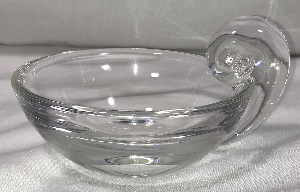Lot 372: Steuben Art Glass Olive Bowl