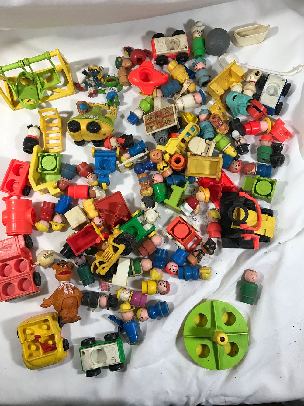 Lot 414: Vintage Toys Collection mostly Fisher Price