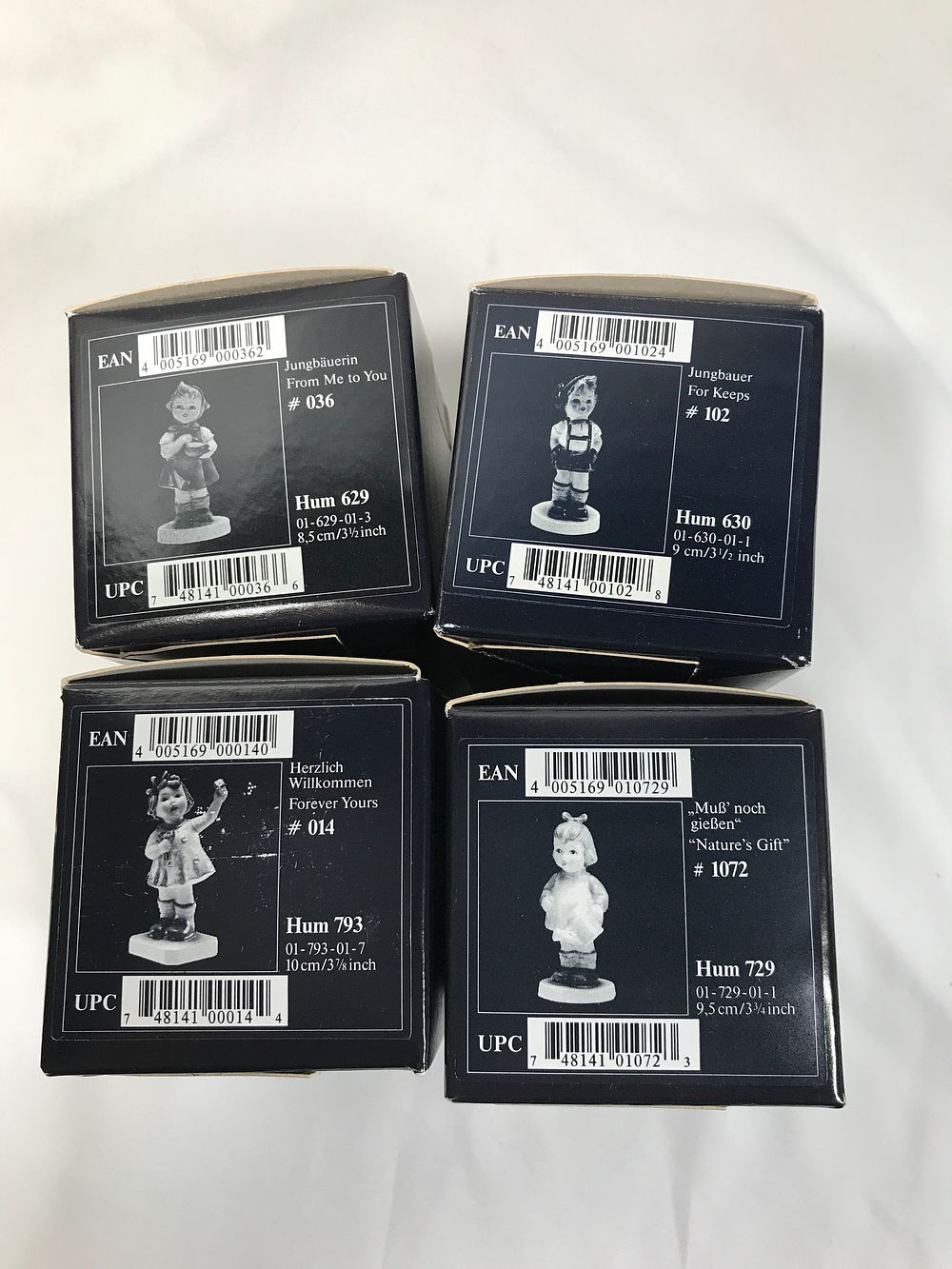 Lot 32: Hummel Collection (4) all in org packages