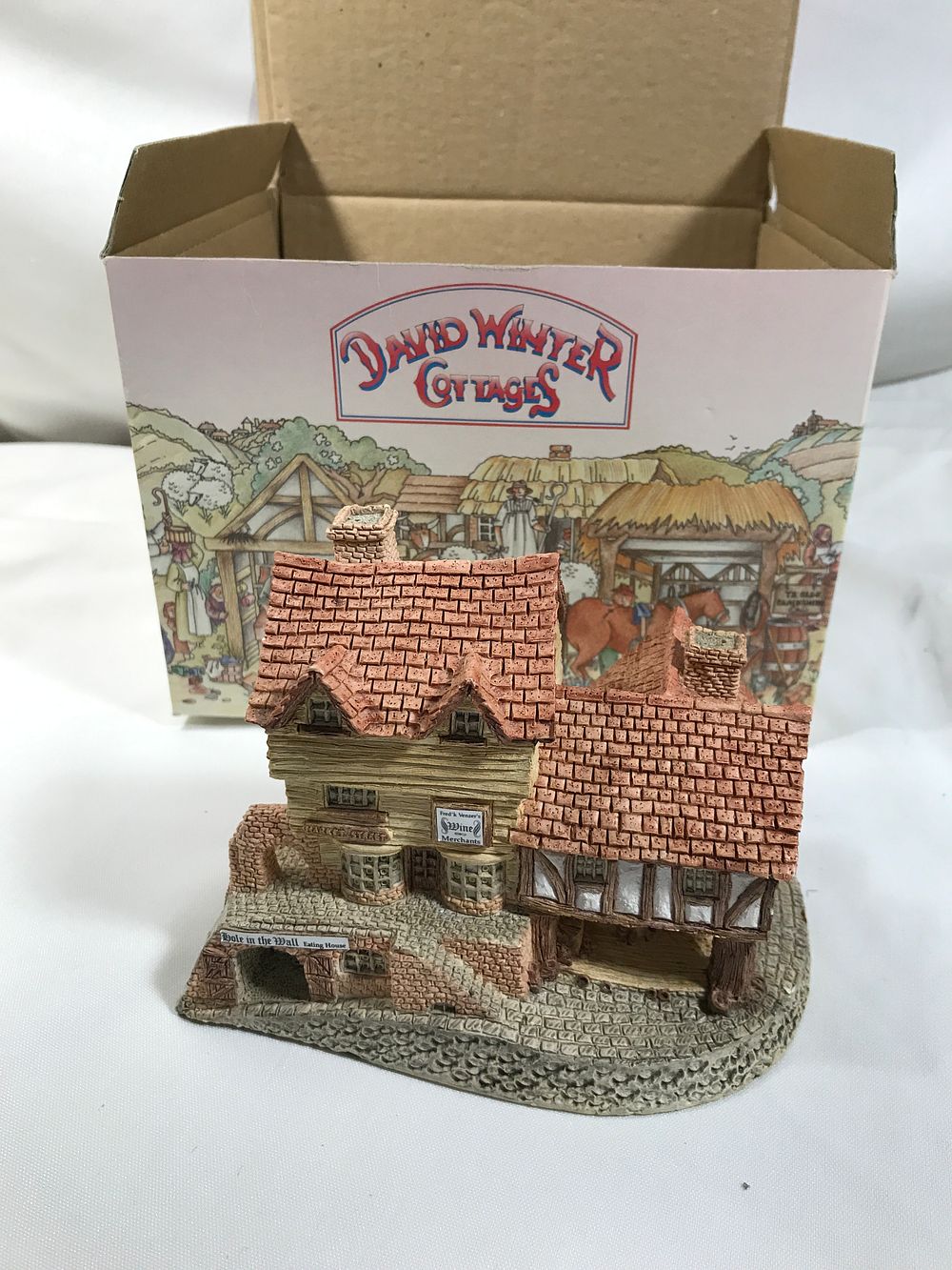 Lot 37: David Winter Cottages Market Street