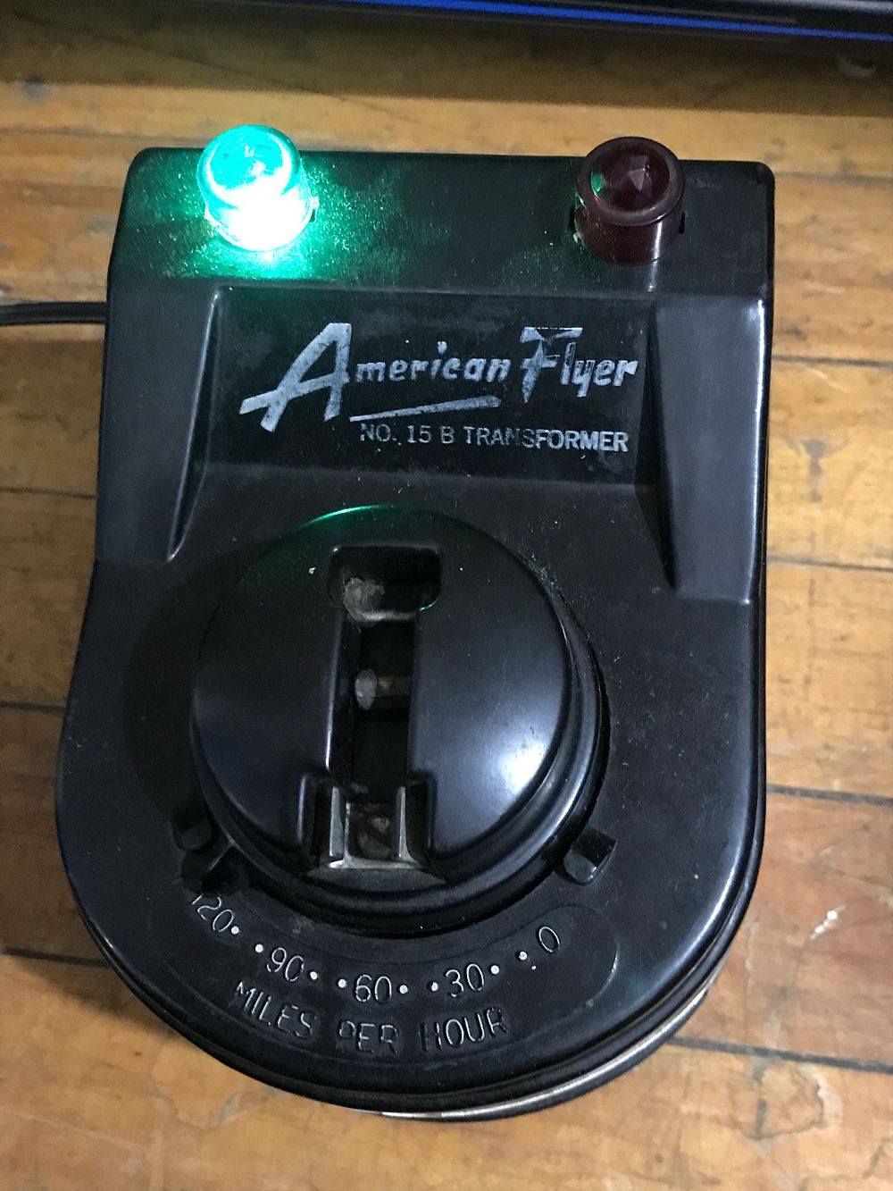 Lot 240: American Flyer 15 B Transformer