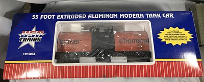 USA Trains Hooker Chemicals Tank Car new in box. Appears to have Never Been Opened! R15177 