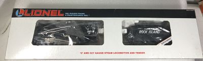 Lionel Rock Island 6-18610 New in Box. 0-4-0 Locomotive & Tender