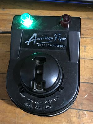 American Flyer 15 B Transformer. 110 watts, Works!