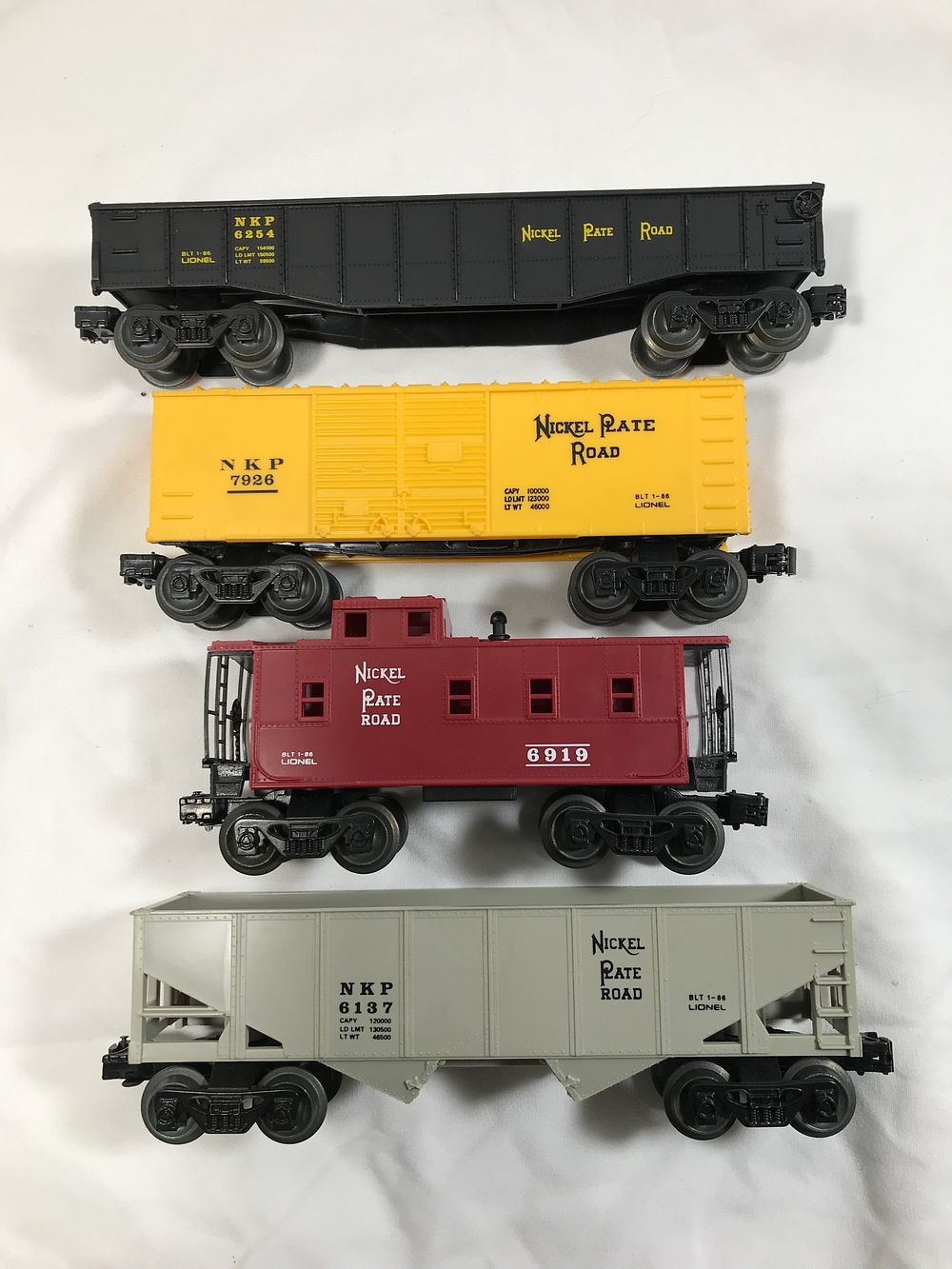 Lot 165: Nickel Plate Road 4 Car Collection