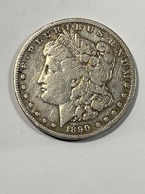 1890 S Morgan Dollar Raw. .