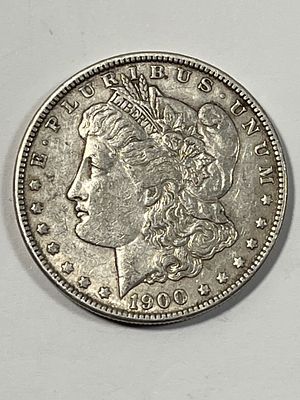 1900 Morgan Dollar Raw. .