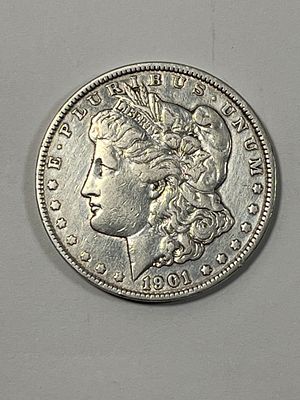 1901 Morgan Dollar Raw Rare. Semi Key Date