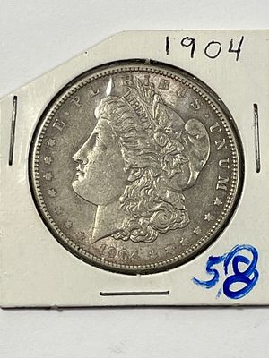 1904 Morgan Dollar. .