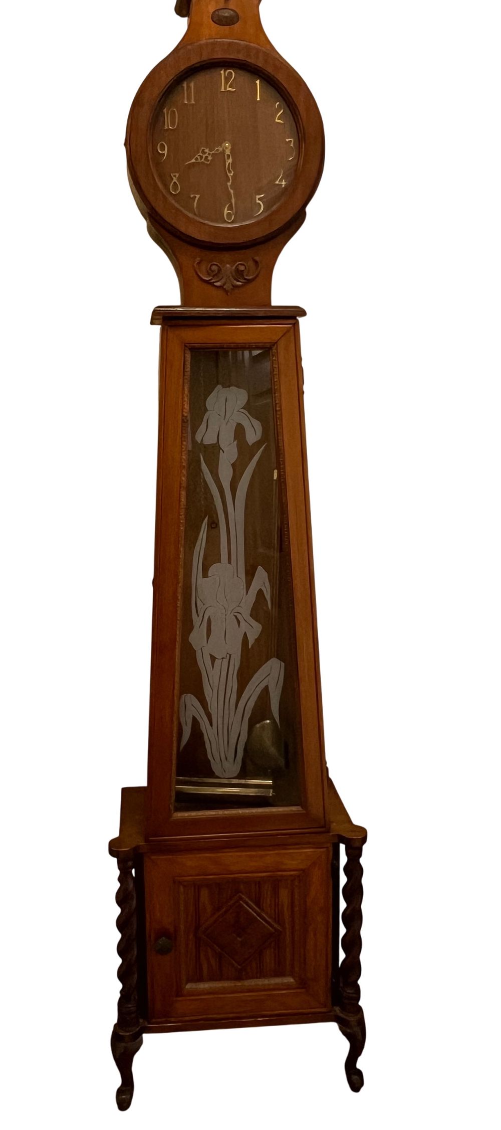Lot 53: Mason & Sullivan, Tall Case Grandfather Clock, Stamped West German Movement