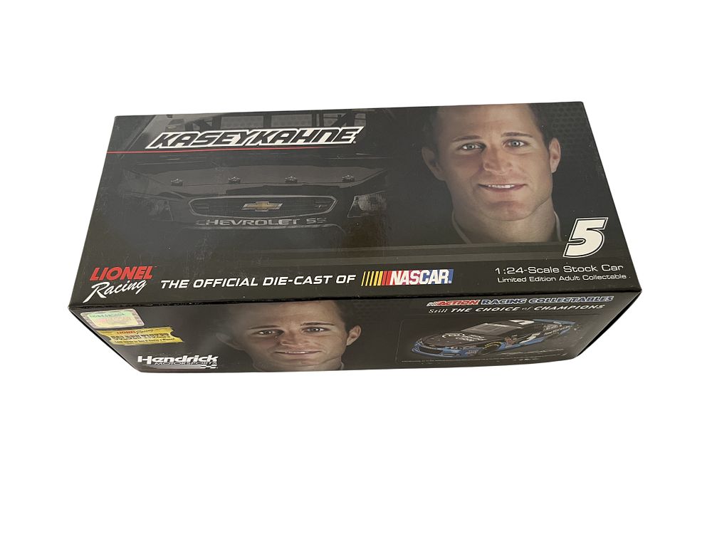 Lot 330n: Lionel Racing Kasey Kahne #5 Time Warner Cable 2014 Chevrolet SS 1:24 Die-Cast, Autographed, 2014