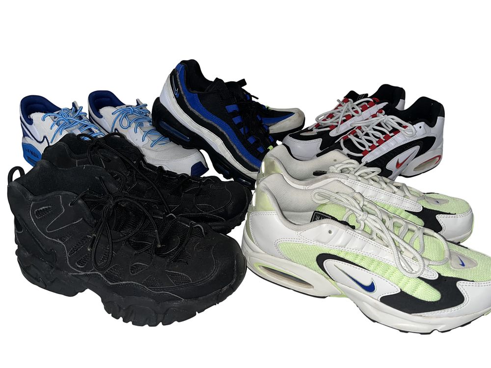 Lot 41: Nike Collection of Five Pairs of Air Max and Athletic Sneakers Size 10.5