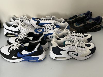 Collection of Nike Air Max Athletic Sneakers 5 Pairs Size 10.5. This collection consists of five 