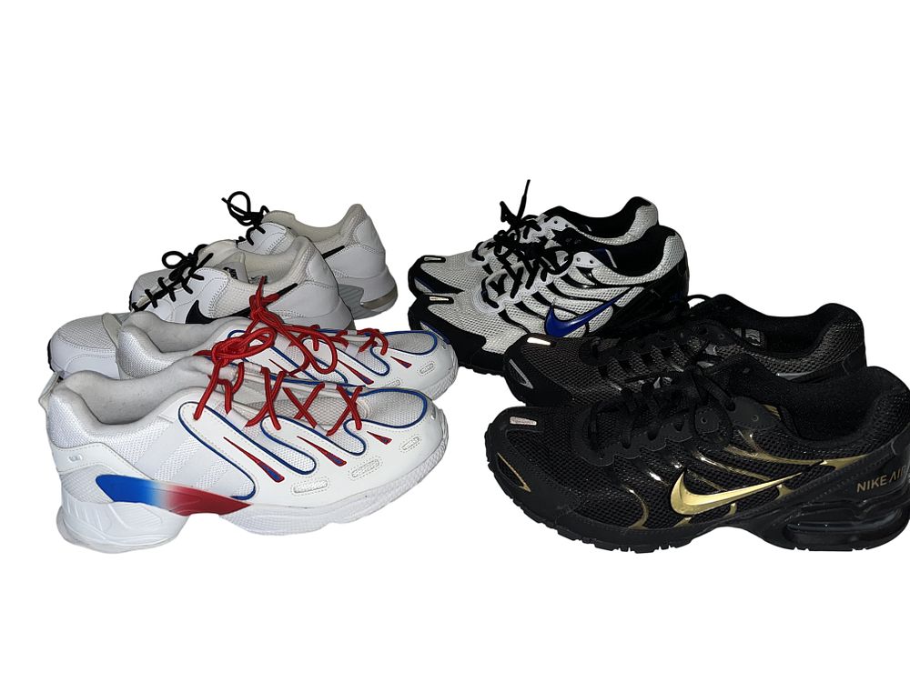 Lot 44: Sneakers Featuring Adidas EQT Gazelle and Nike Air Max Torch (4 pair)