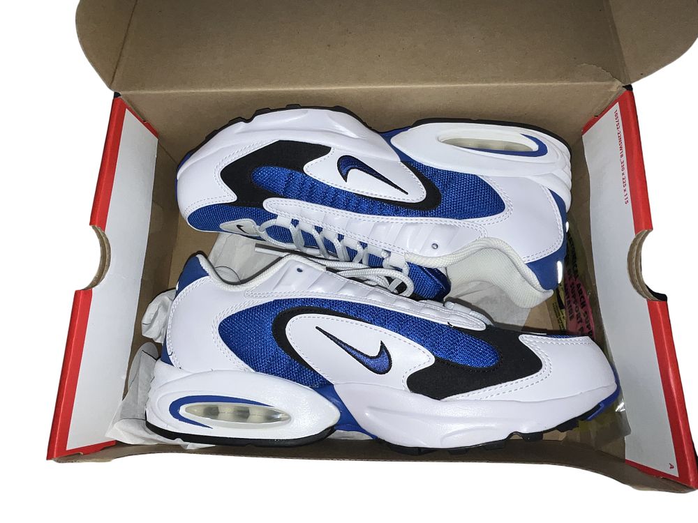 Lot 46: Nike Air Max Triax 96 Retro Sneakers,, Varsity Royal Size 10.5
