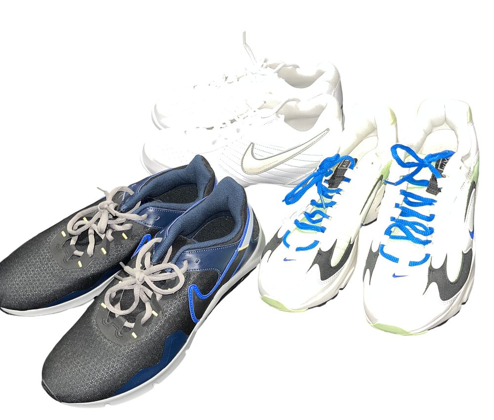 Lot 47b: Nike Collection of Three Pairs of Sneakers All Size 10.5