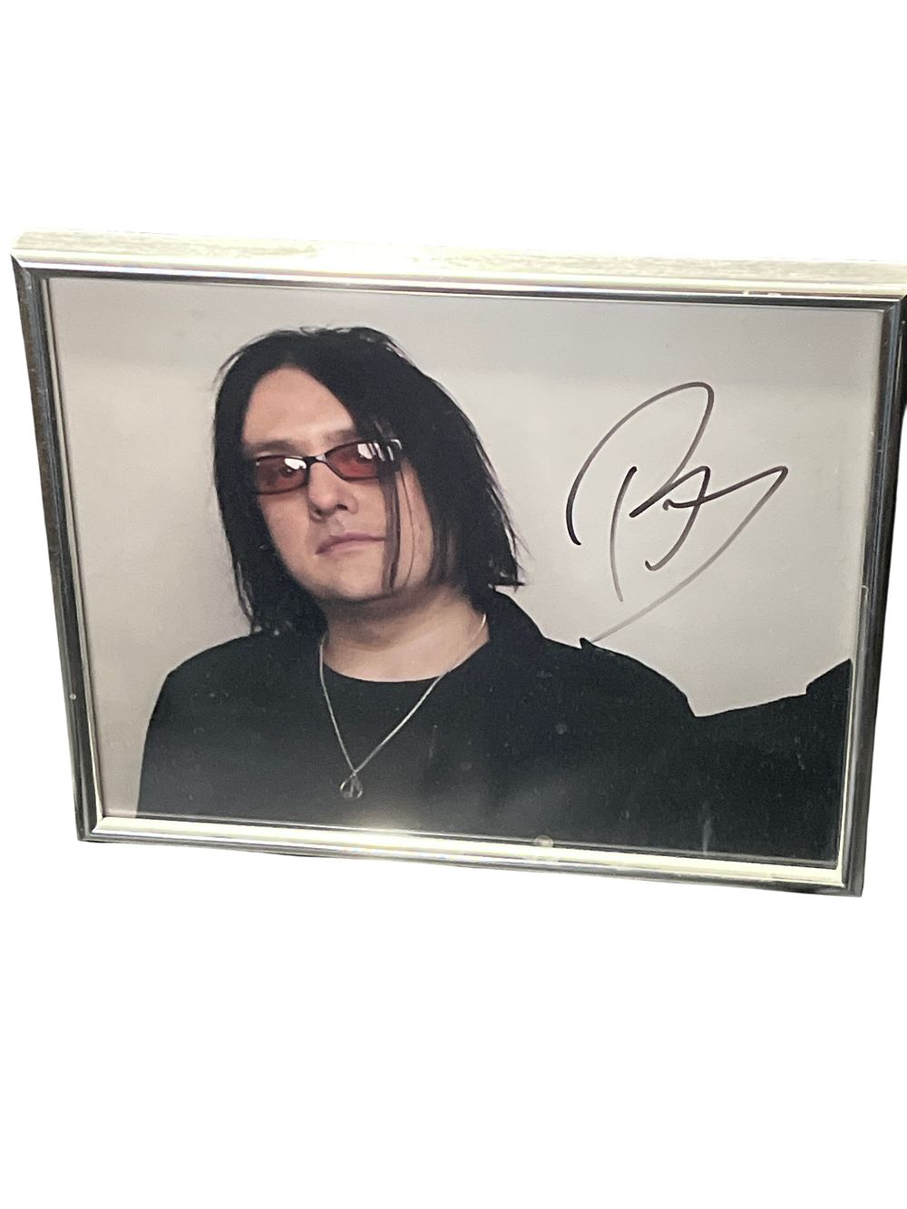Lot 140: Goo Goo Dolls Robby Takac Autographed Color Photograph