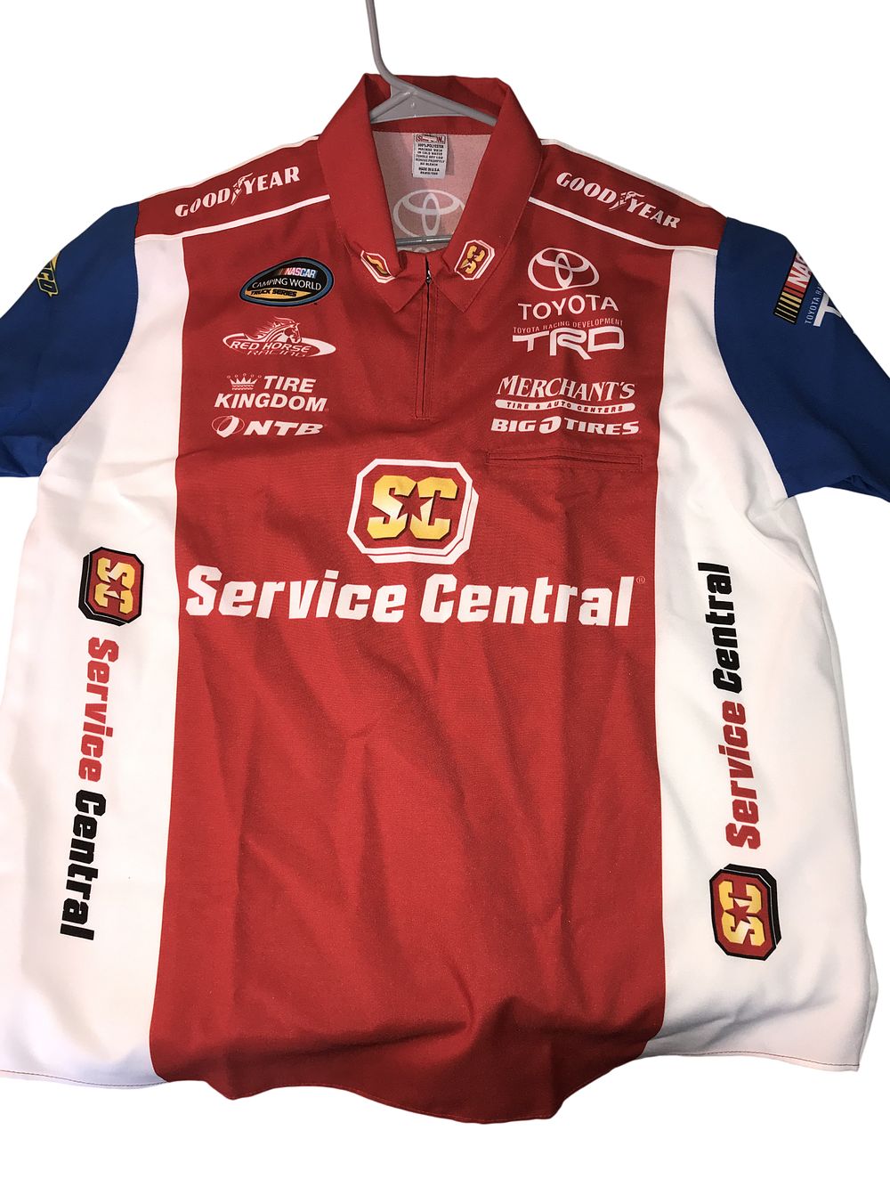 Lot 286: Simpson NASCAR Camping World Truck Series Red Horse Racing #17 Crew Shirt