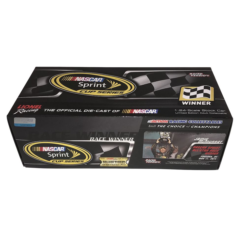 Lot 386: Lionel Racing Jamie McMurray 2014 Chevrolet SS All-Star Race Winner Autographed Stock Car