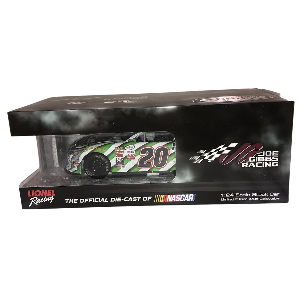 Lot 398: Lionel Racing 1:24 Scale Erik Jones #20 Interstate Batteries 2015 Toyota Camry Autographed Die-Cast Stock Car