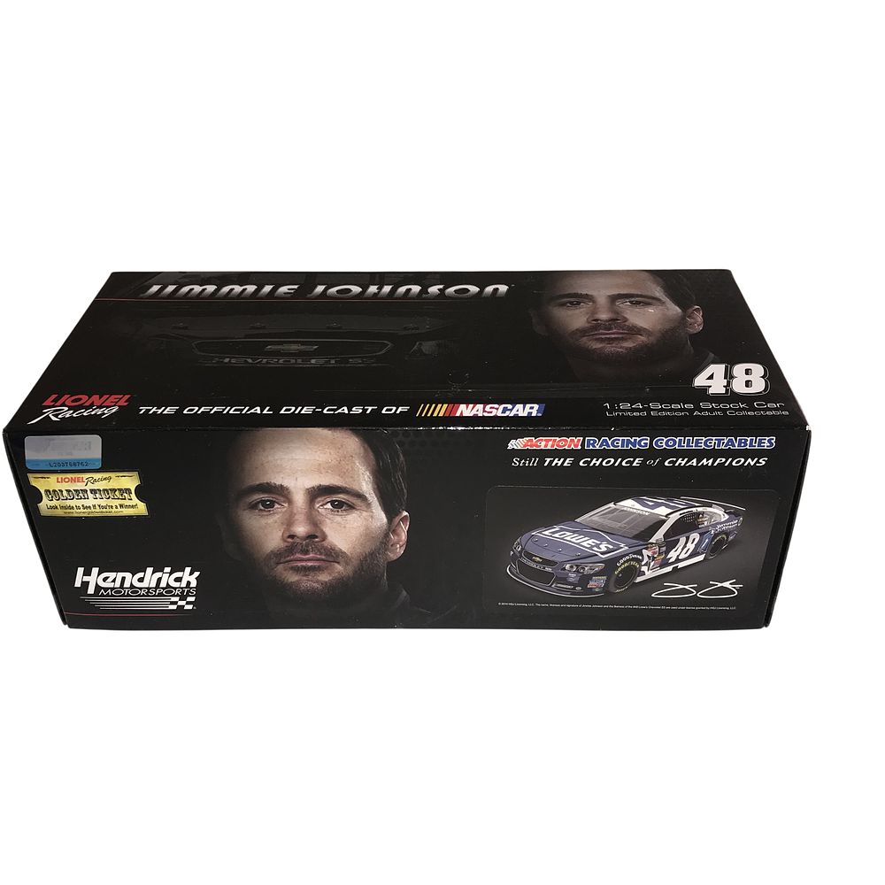Lot 398b: Lionel Racing Action Racing Collectables Jimmie Johnson Number 48 Jimmie Johnson Foundation 2014 Chevrolet SS