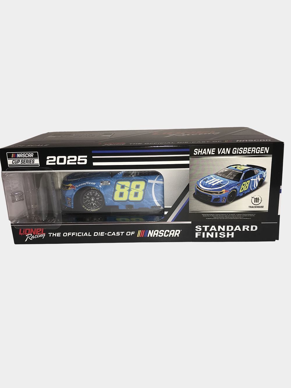 Lot 398l: Signed Shane Van Gisbergen #88 Trackhouse Racing 2025 Chevrolet Camaro