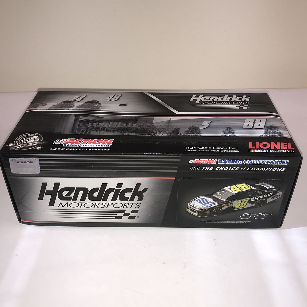 Lot 2511: Jimmie Johnson #48 Kobalt Tools 2011 Impala 1:24 Die-Cast