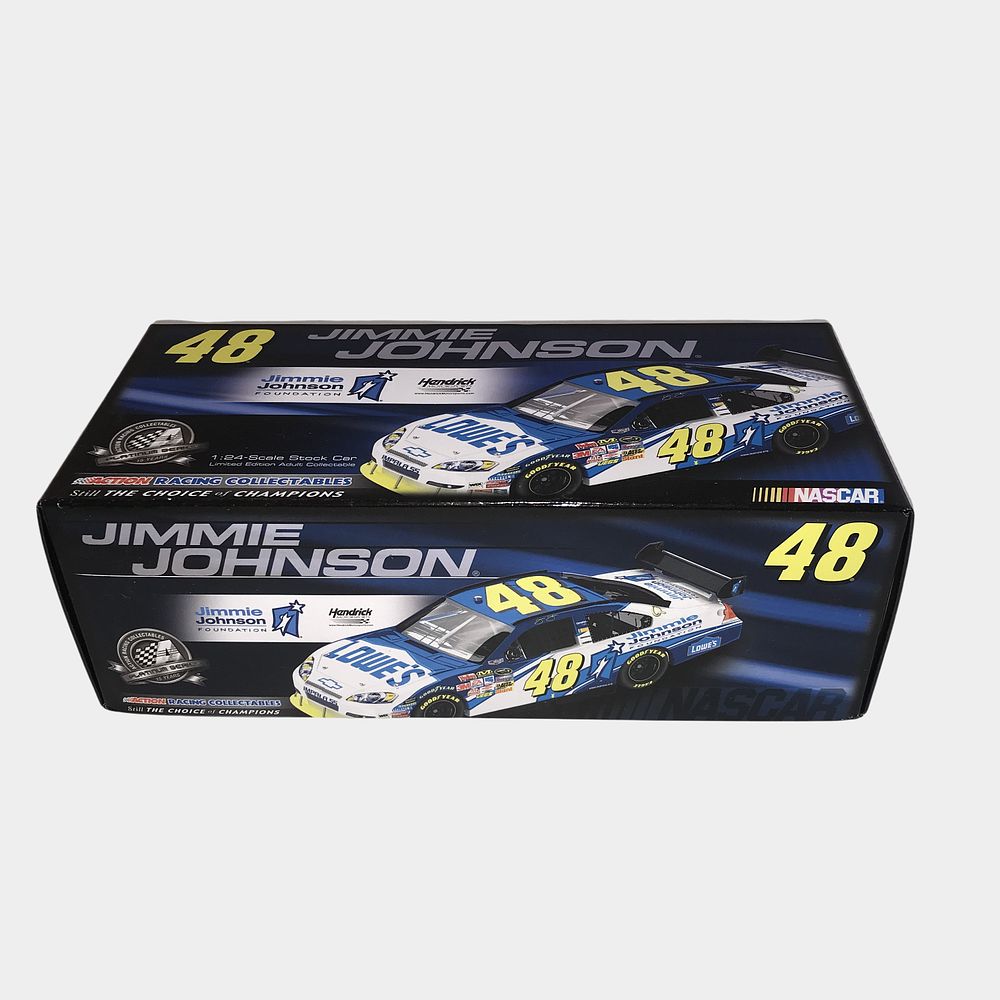 Lot 2518: Action Racing Collectables Jimmie Johnson #48 Lowe's/Jimmie Johnson Foundation 2008 Chevrolet Impala SS Car