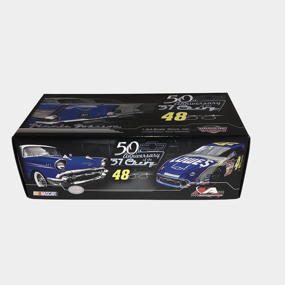 Lot 2521: Jimmie Johnson #48 Lowe's 50th Anniversary of the '57 Chevy 2007 Monte Carlo SS