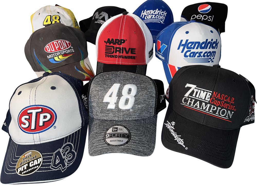 Lot 3012: A Collection of NASCAR Driver and Team Promotional Baseball Caps
