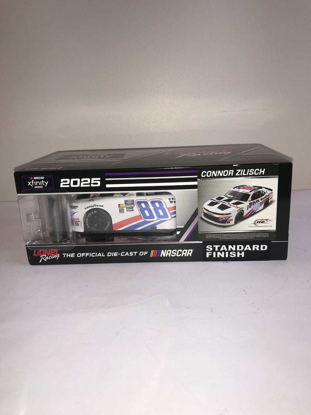 Lot 419: Lionel Racing 2025 Connor Zilisch #88 WeatherTech Chevrolet Camaro Autographed