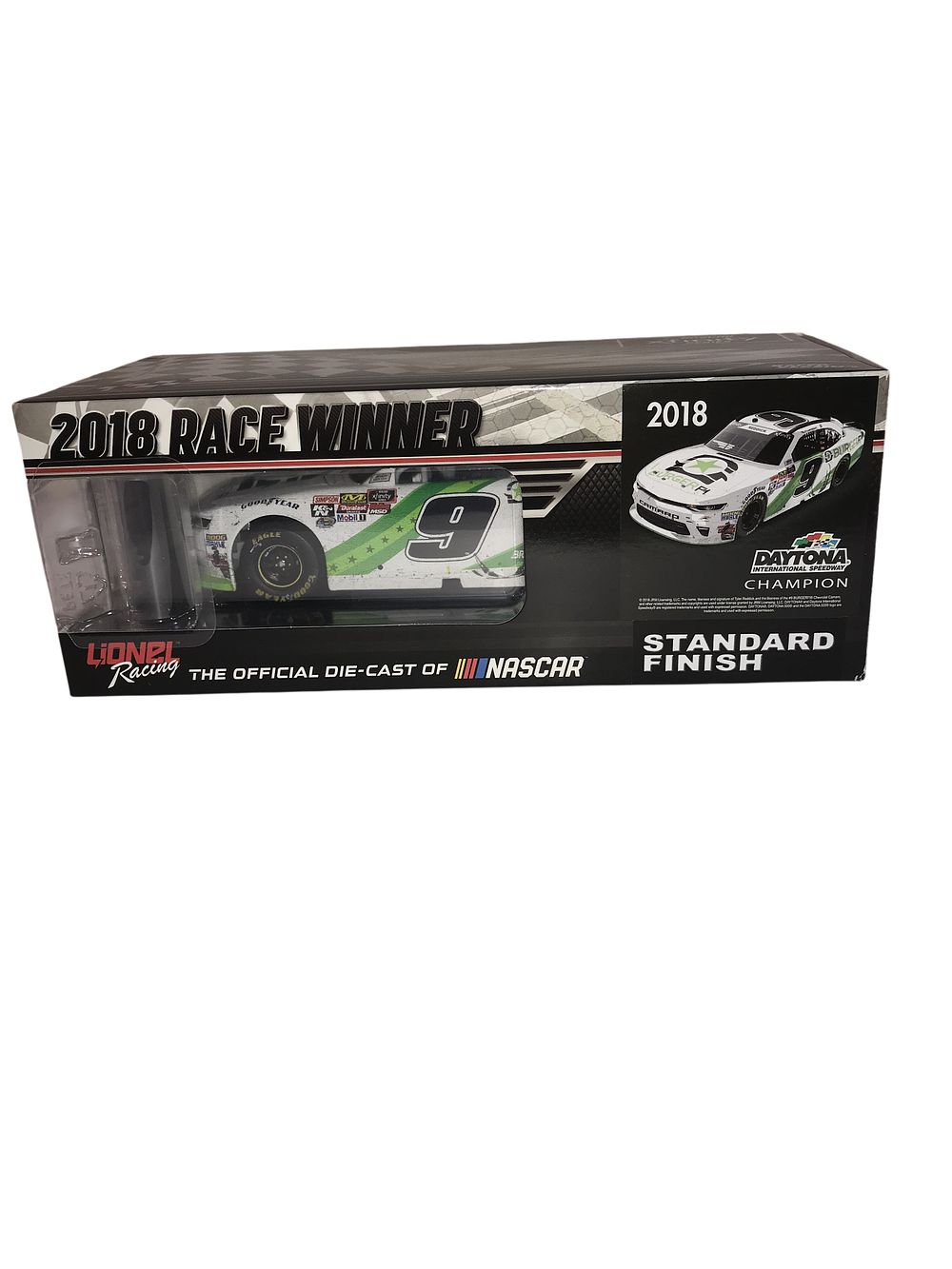 Lot 420: Lionel Racing 1:24 Tyler Reddick 2018 BurgerFi Daytona Win Raced Version