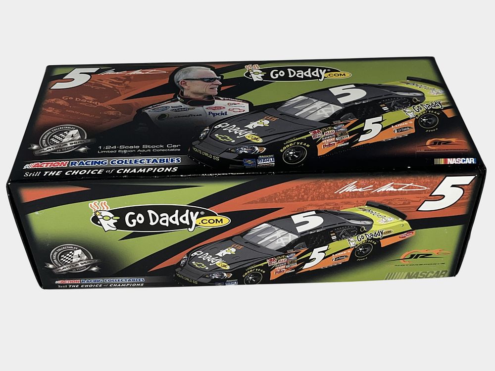 Lot 445: Mark Martin 2008 JR Motorsports #5 GoDaddy.com Chevrolet Monte Carlo SS
