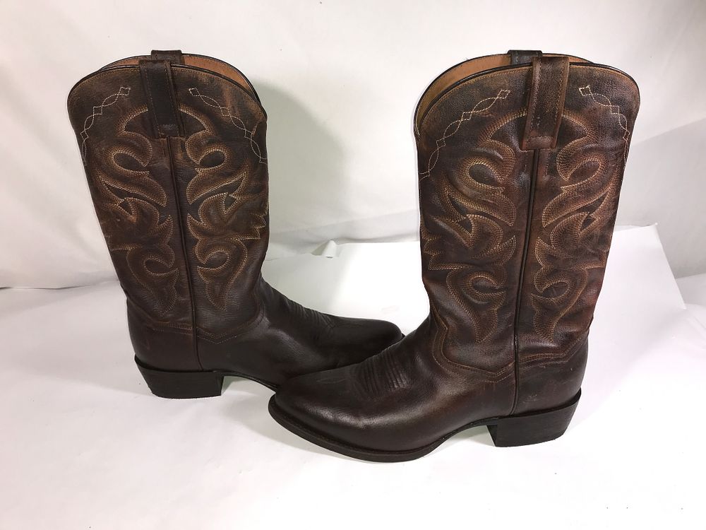 Lot 48c: Leather Boots Dan post / men’s size 10D